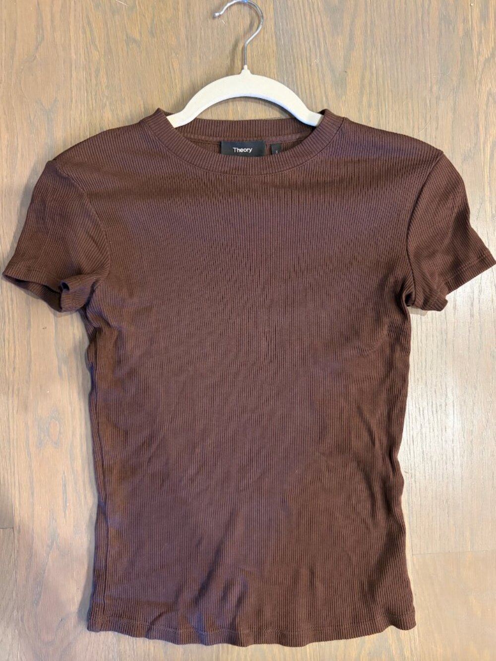 Theory Tiny Tee Compact Rib Tee Shirt